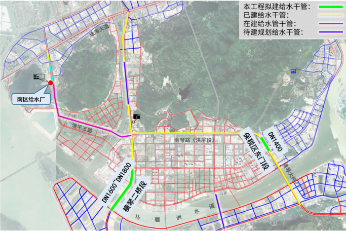 横琴粤澳深度合作区供水保障工程(一期) 社会稳定风险评估征询意见公示