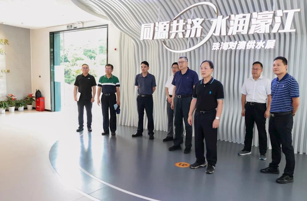 潘江调研指导珠澳供水安全保障工作