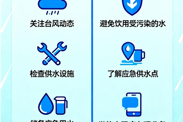 “桦加沙”来袭！居民如何用水？请收好这份指南